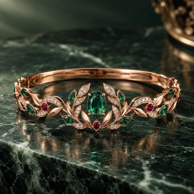 月桂环手链 Laurel Circle Bracelet